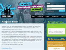 Tablet Screenshot of masplein.nl